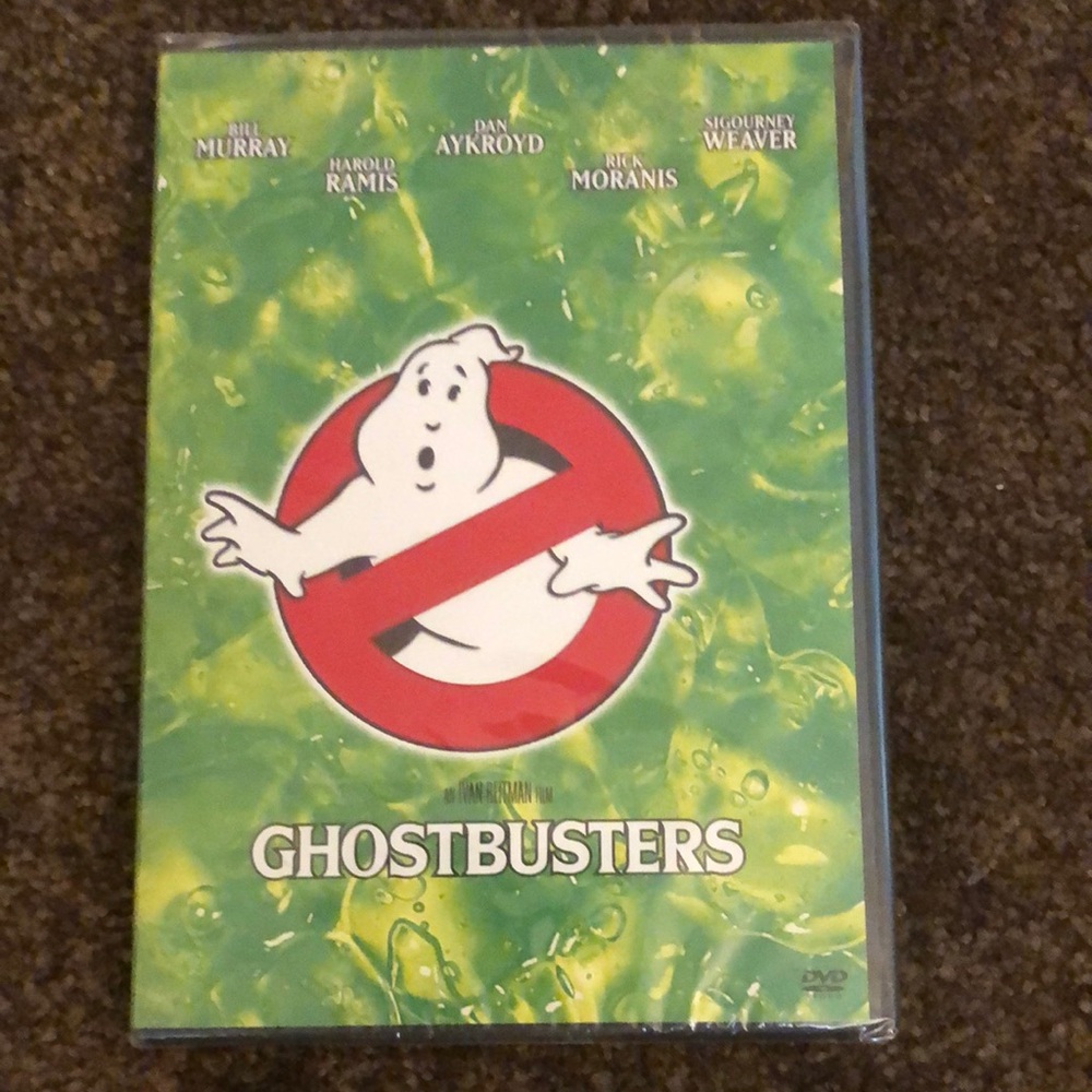 Ghostbusters DVD with Iconic Logo